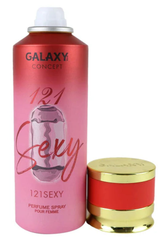 Galaxy Body Spray 121 Sexy "212 Carolina Herrera"