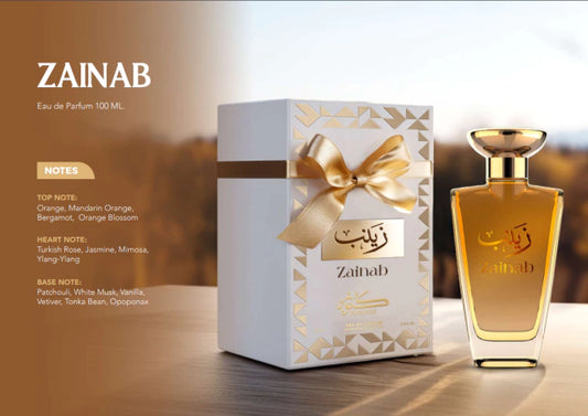 KUNOOZ ZAINAB 100ML - INSPIRED BY - (COCO CHANEL MADE MOISELLE) WOMAN